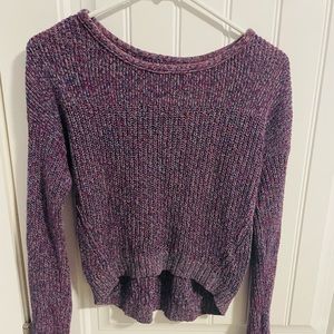 American eagle knit cozy sweater